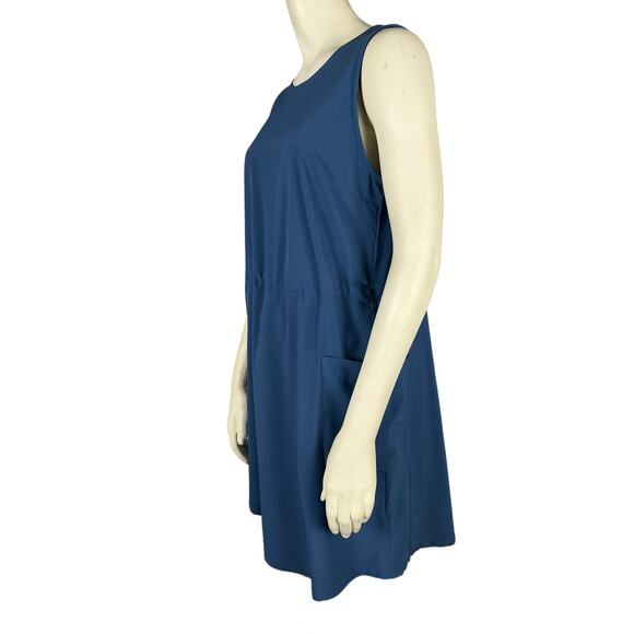 Helly Hanson blue casual utility dress medium M Athleisure - Picture 3 of 9